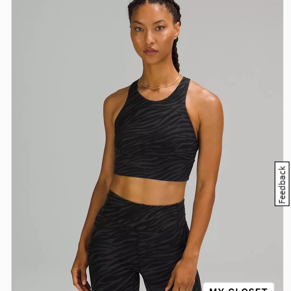 Lululemon wunder train longline bra